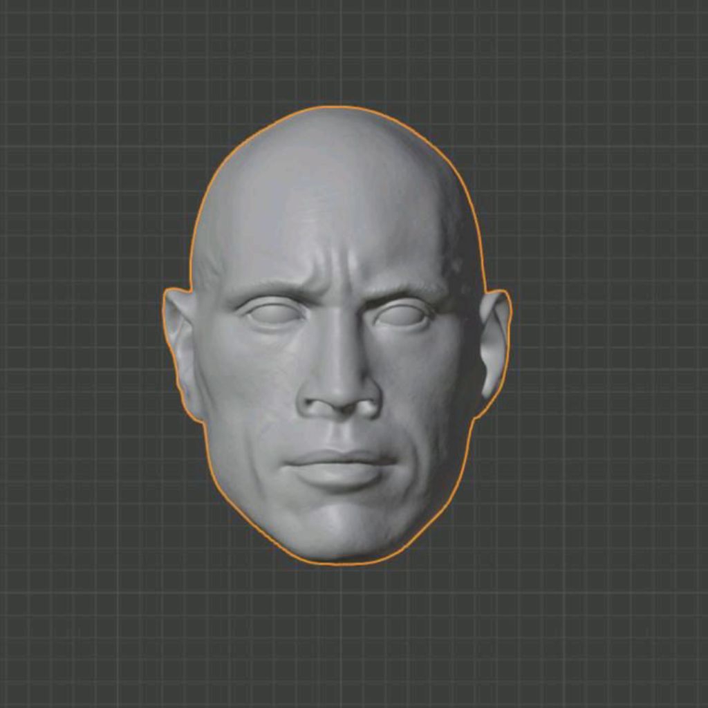 Headsculpt Head HS The Rock Dwayne Johnson Black Adam Jumanji Mezco Mcfarlane Adam Muff Toys Notaman