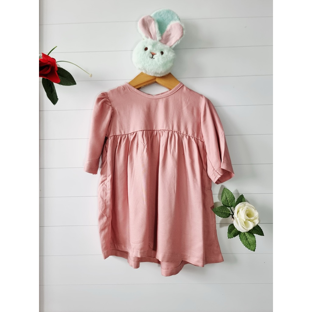 Pink Polos Dress Anak