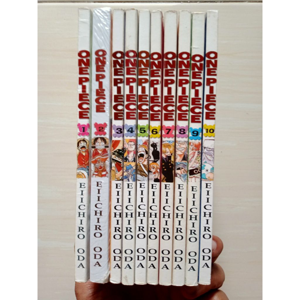 KOMIK SET PAKET ONE PIECE 1 - 10