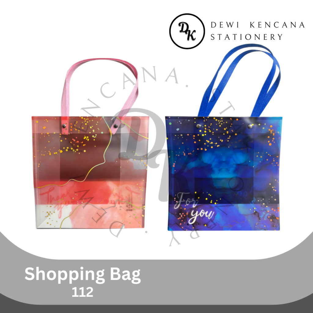 

Shopping Bag Transparan Motif 112 21.5x10x22cm