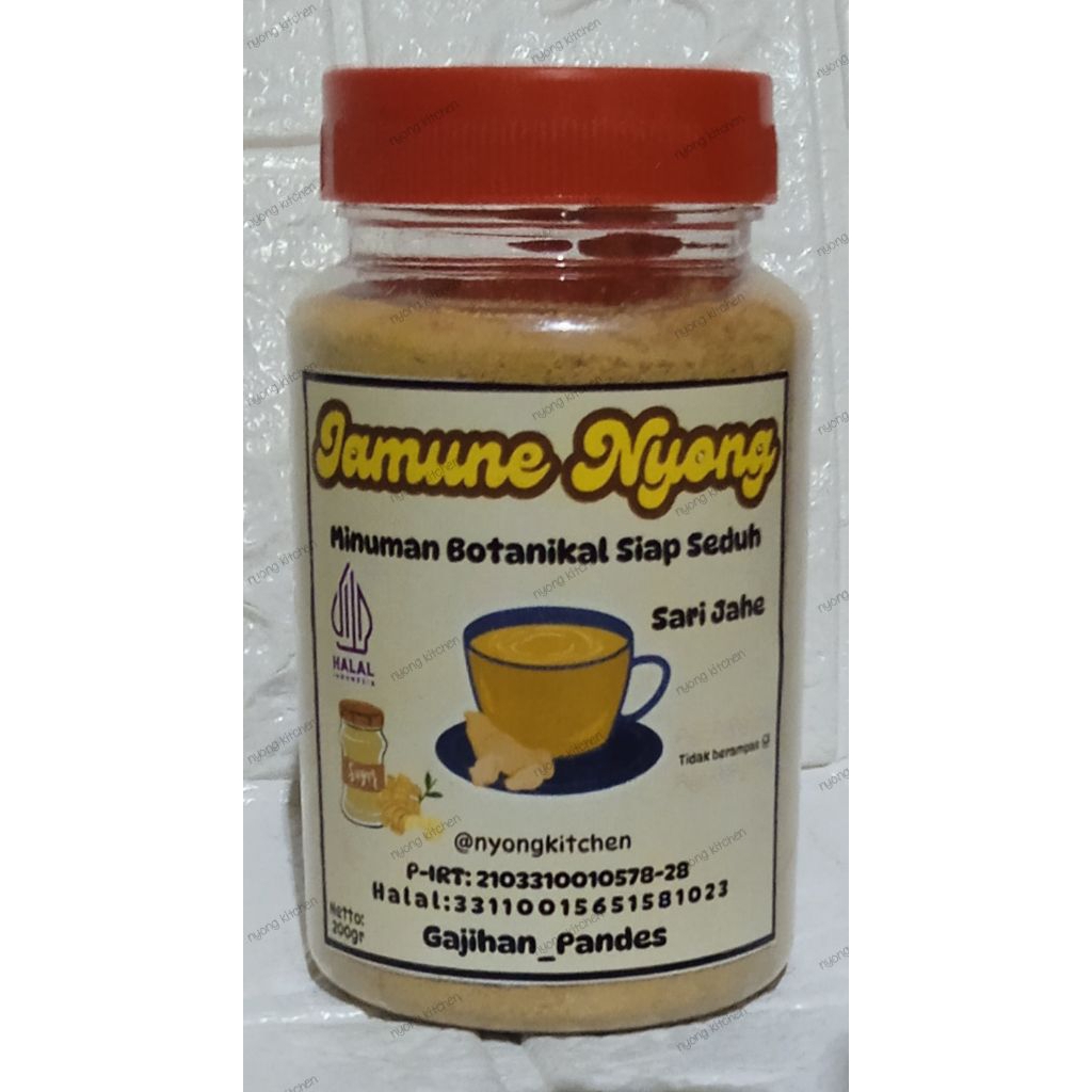

sari Jahe 200gr siap seduh_Jamune Nyong