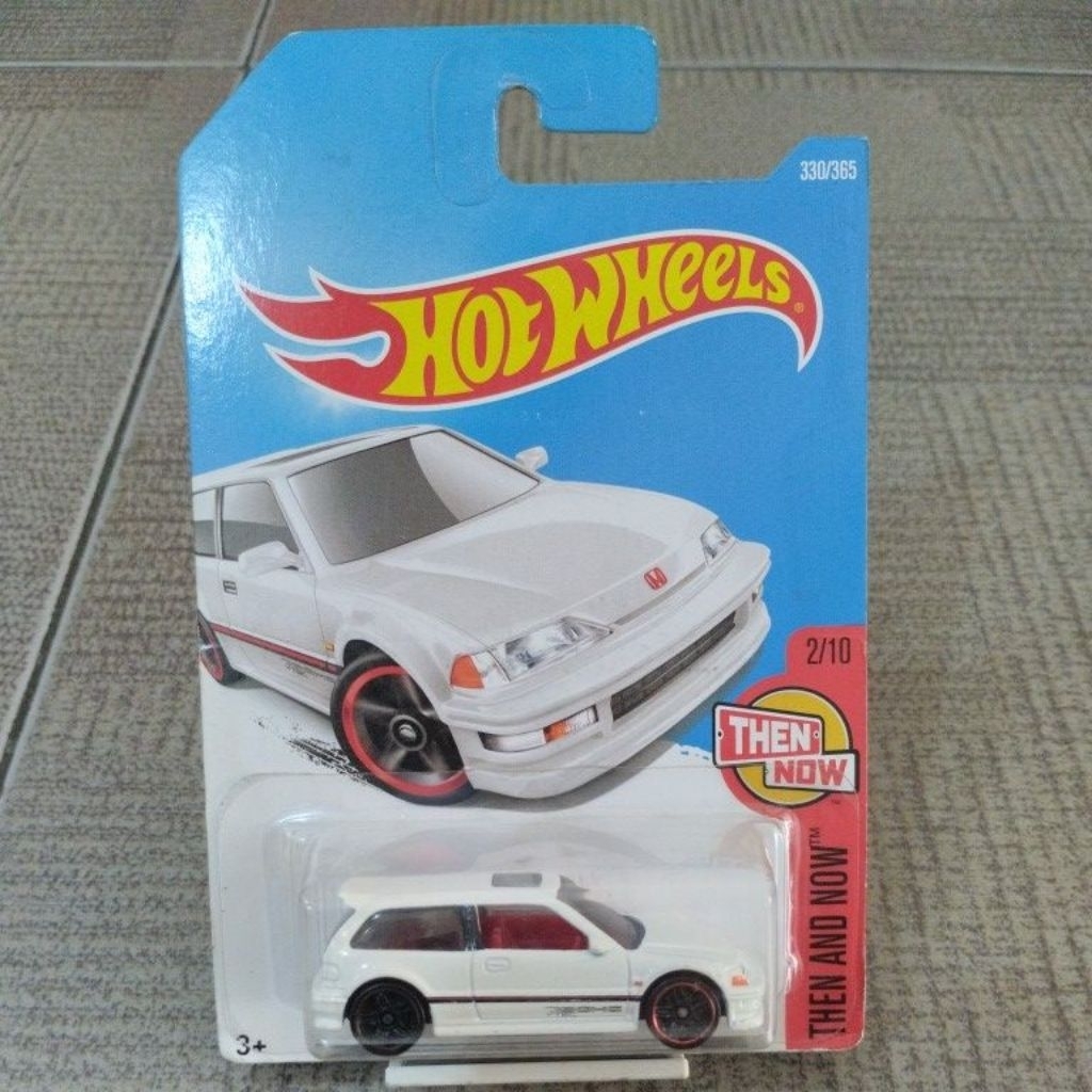 HOT WHEELS HONDA CIVIC EF WHITE (159)