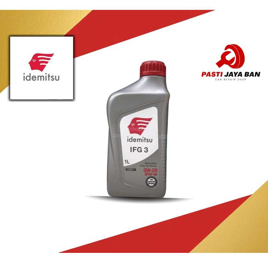 Oli Mobil Idemitsu IFG3 0W20 1 Liter (FULL SYNTHETIC) PASTI JAYA BAN