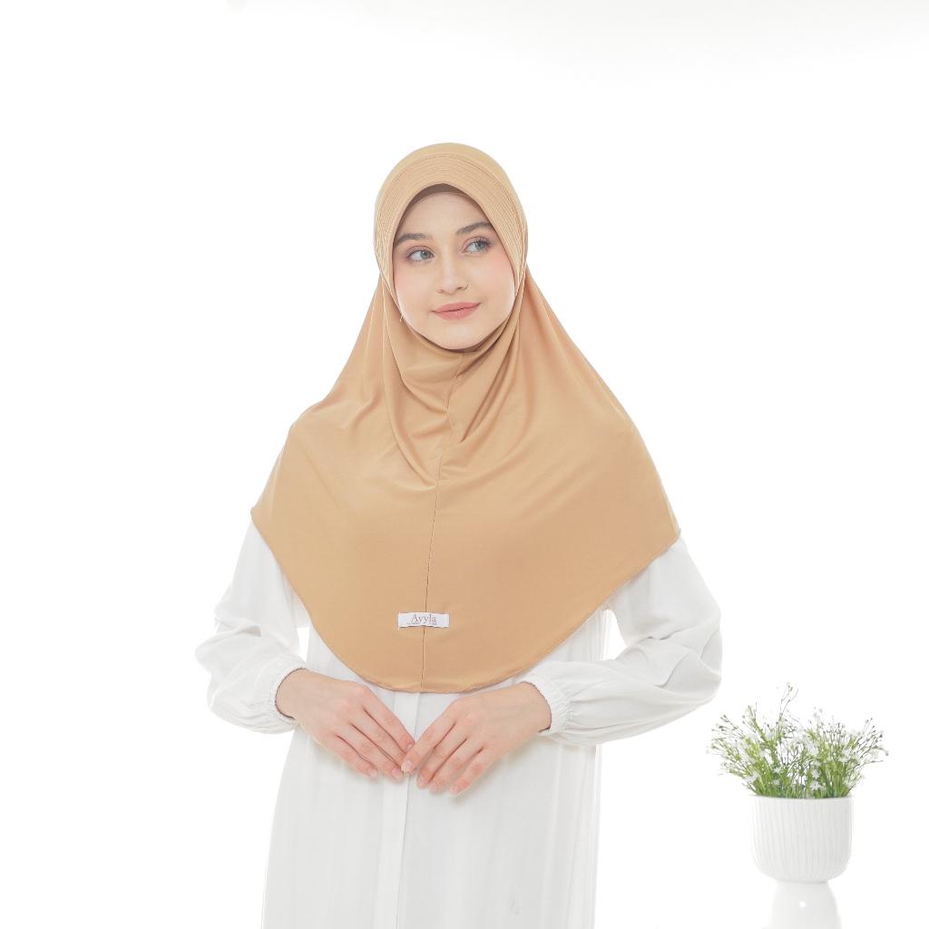 jilbab sport pet tebal / bergo sport pet tebal / jilbab instan / hijab bergo pet tebal
