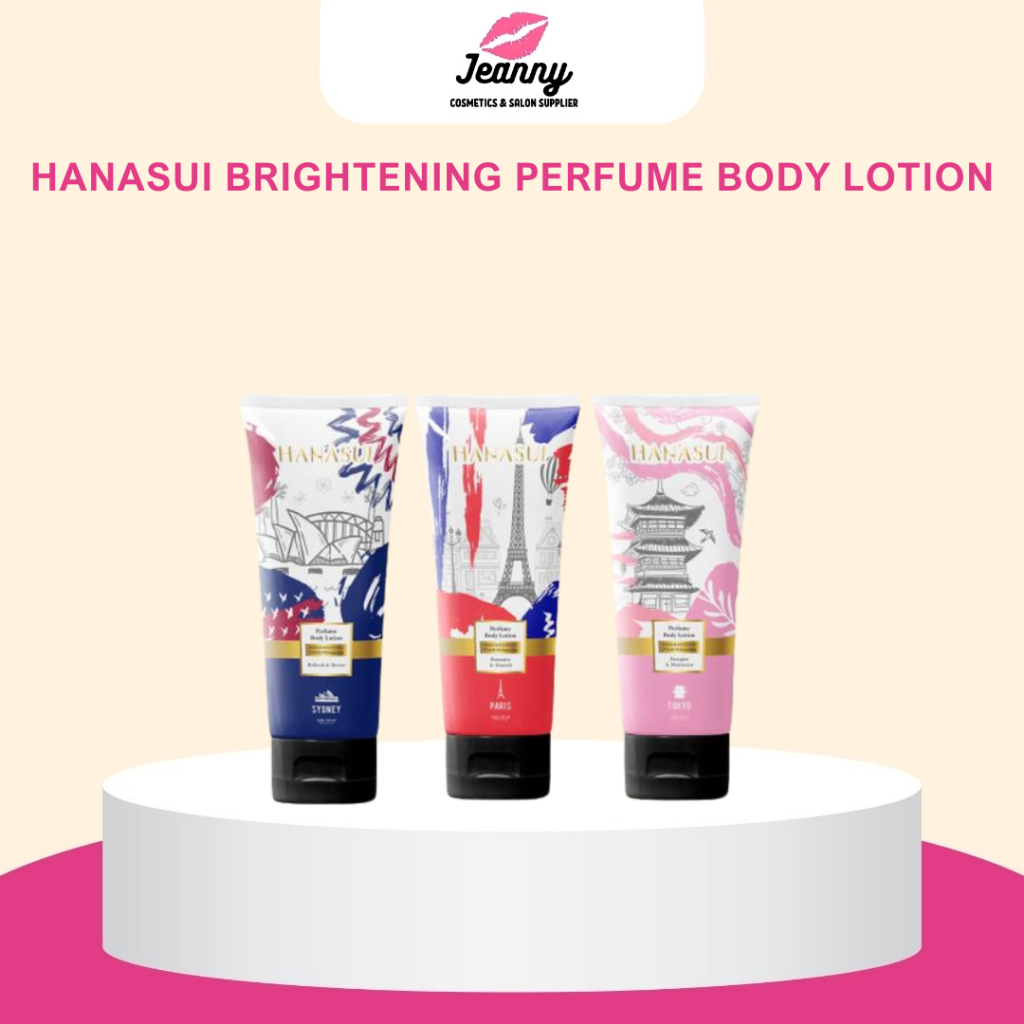 HANASUI - Brightening Perfume Body Lotion / Pink Skin Perfume Lotion