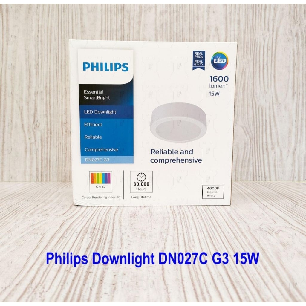 Philips Led Panel DN027C 15W Downlight led outbow OB