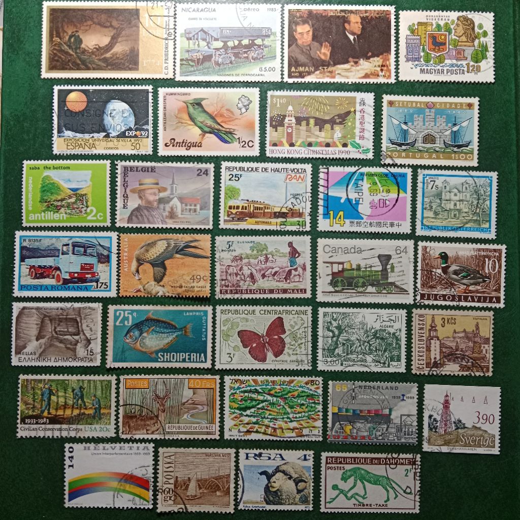 

Prangko Mancanegara Campur 32 Pcs USED