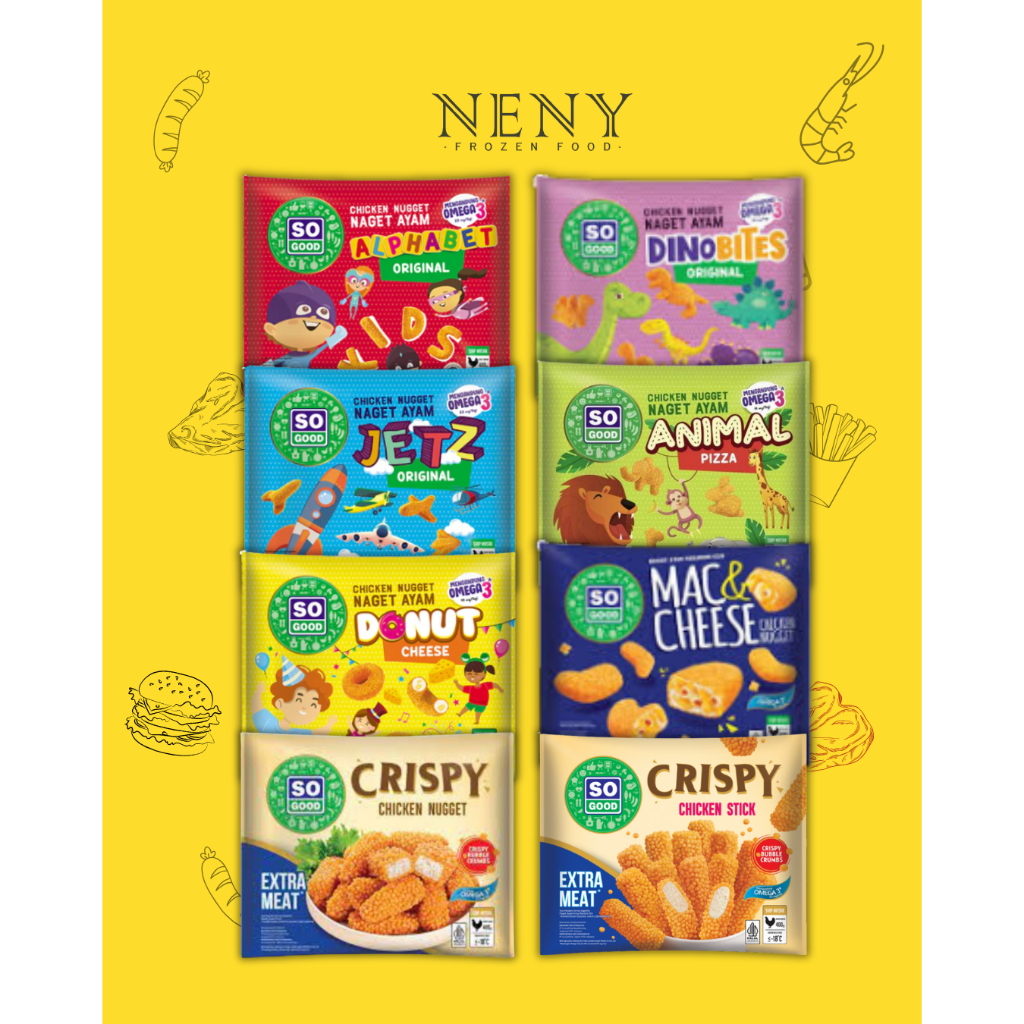 

CHICKEN NUGGET SO GOOD 400GRAM