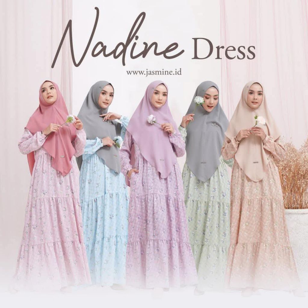 Jasmine by Lidia Hadiwinoto - Nadine Dress | Matt. Aurora Crepe | Gallery fashionku pkl