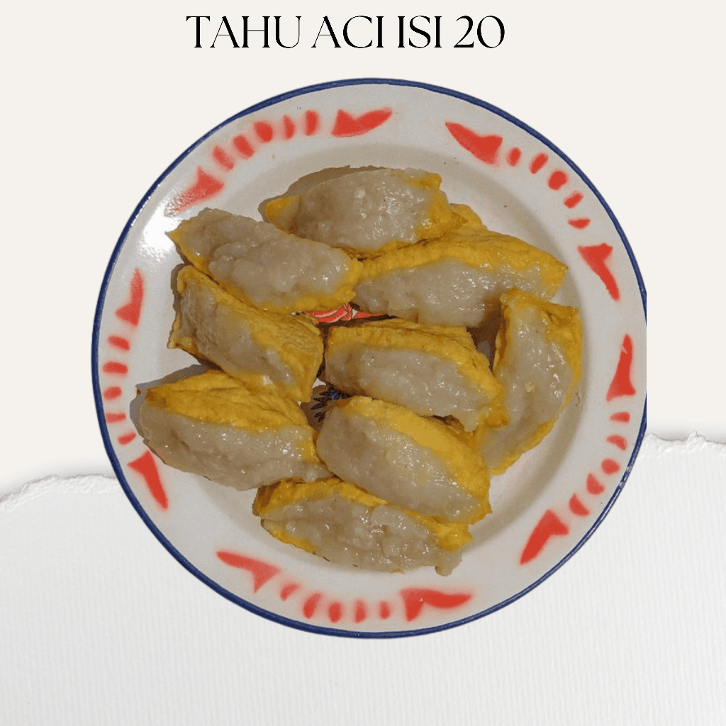 

Tahu Aci Isi 20 Goreng Matang Praktis