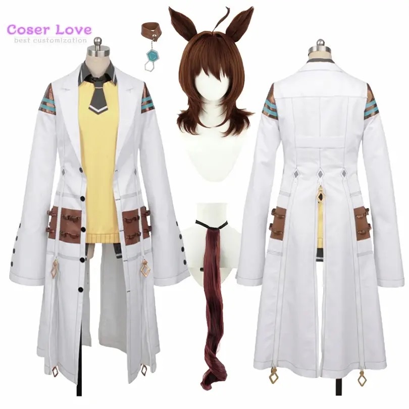 2025 Anime Uma musume Pretty Derby Agnes Tachyon Cosplay Costume Halloween Christmas Party Outfits C