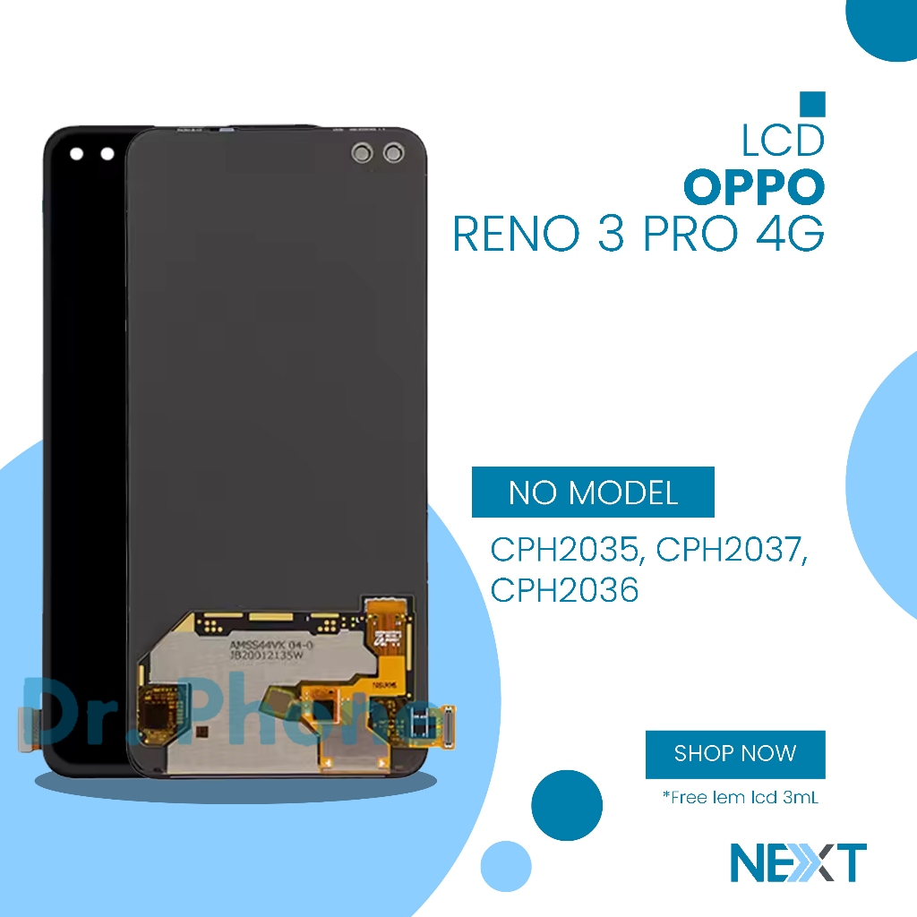 LCD Oppo Reno 3 Pro 4G - Finger Print Fullset Touchscreen