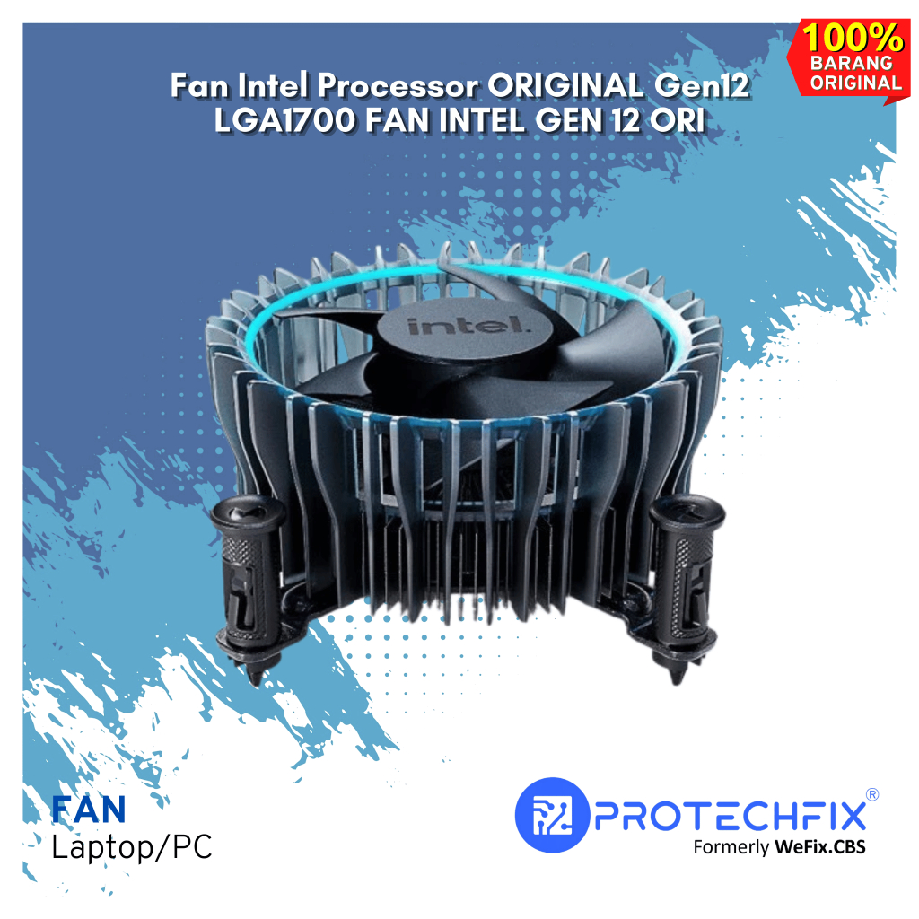 Fan Intel Processor ORIGINAL Gen12 LGA1700 FAN INTEL GEN 12 ORI