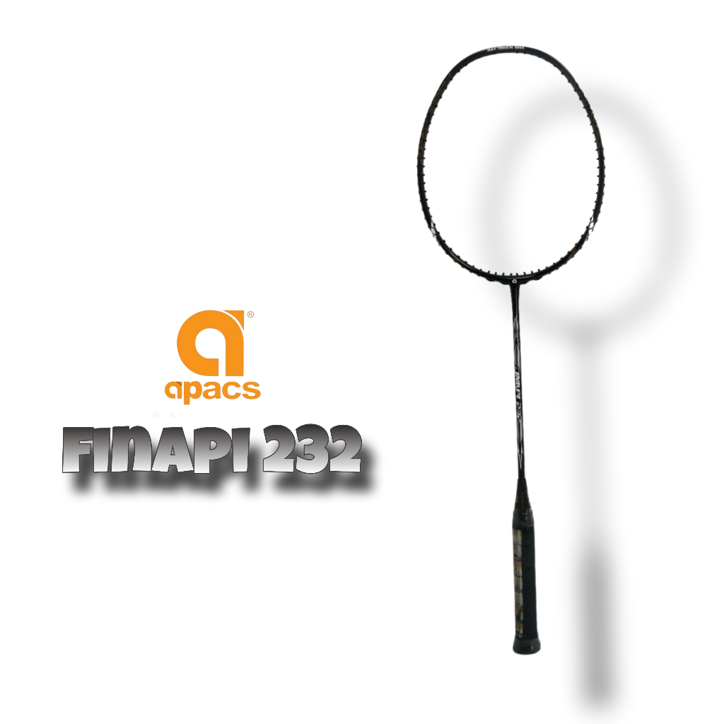 Raket Badminton Original Apacs Finapi 232 LIMITED Bonus Senar
