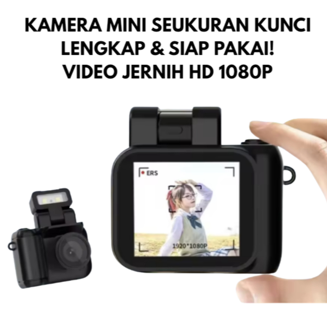 Kamera Digital Mini Camera HD 1080p CUGUU | Kamera Saku Portable | Kamera Vlog