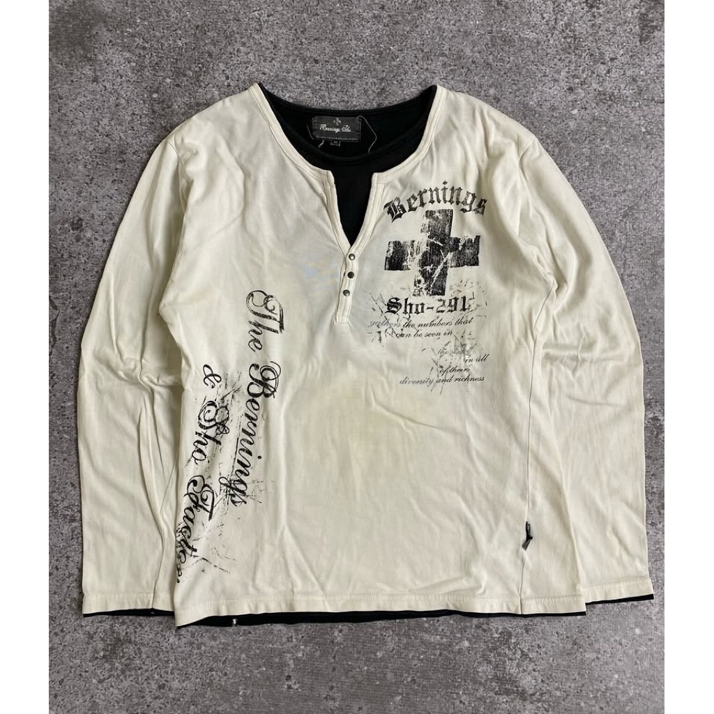Bernings sho poem double layered longsleeve