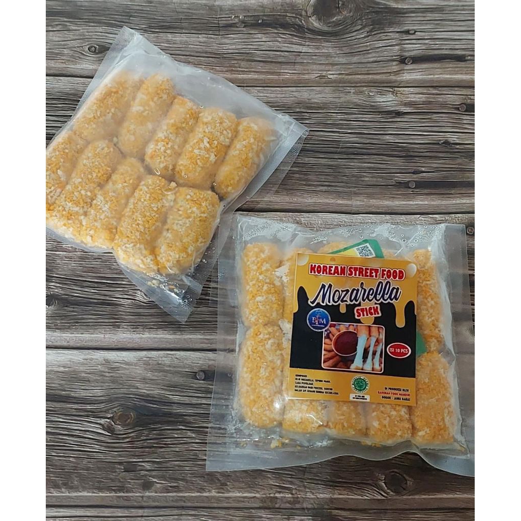 

Barokah Mozzarella Stick isi 10 pcs frozen mozreng