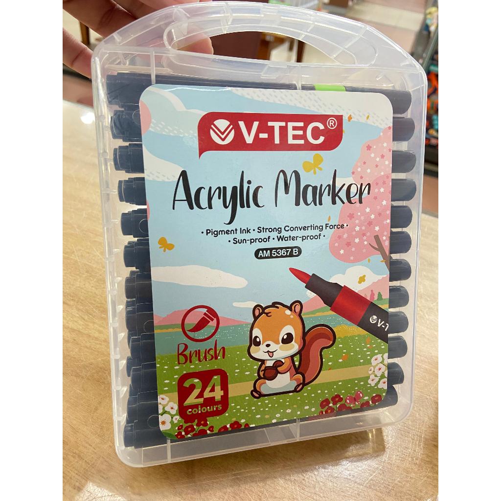 

Gramedia Batam - V-TEC ACRILIC MARKER AM5367 BR