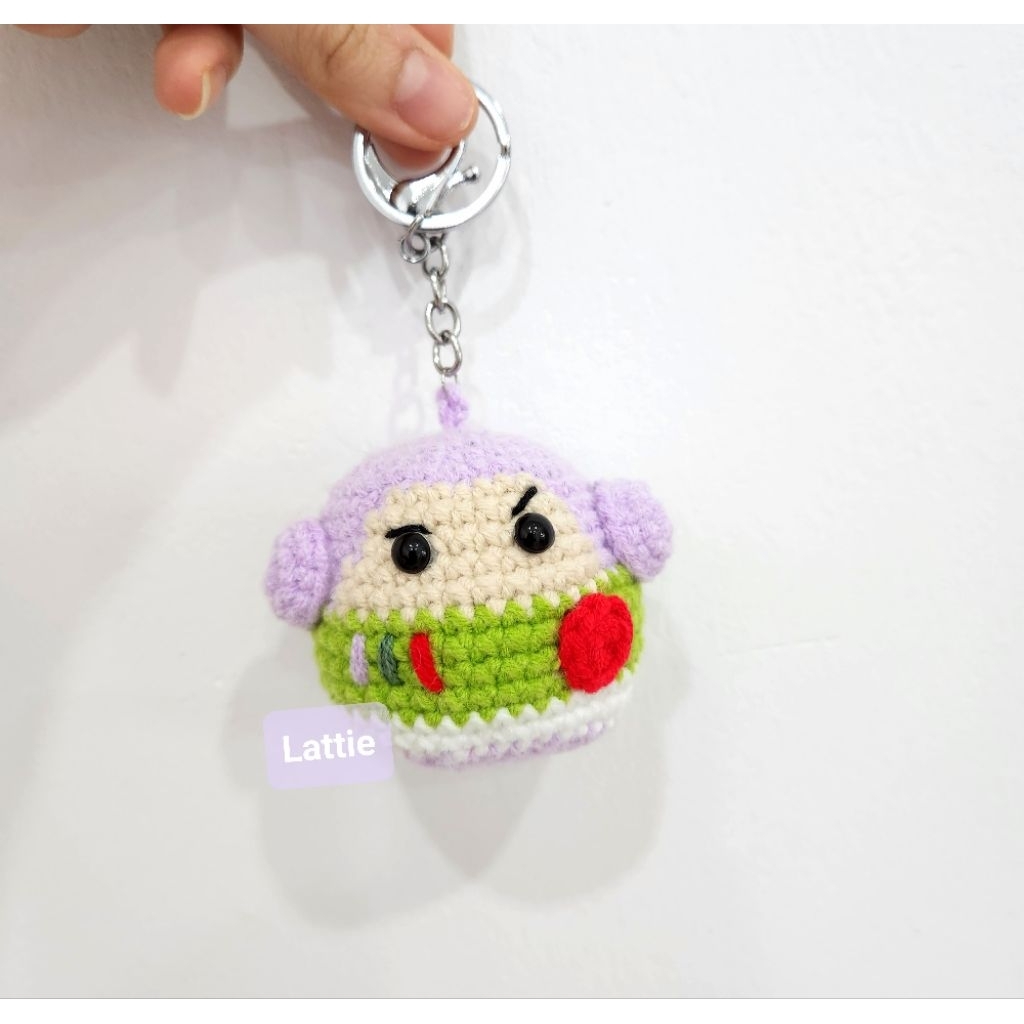 HANDMADE BUZZ LIGHTYEAR KEYCHAIN/GANTUNGAN KUNCI BUZZ LIGHTYEAR/GANTUNGAN TOY STORY/GANCI BUZZ LIGHT