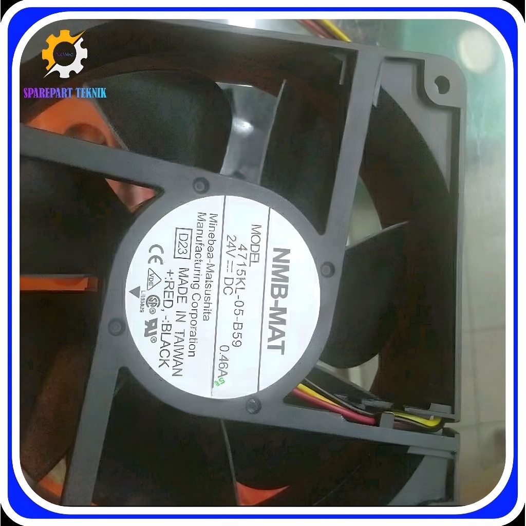 Fan NMB-MAT 4715KL-05-B59 24V=DC 0,46A Fan Cooling nmb 4715kl