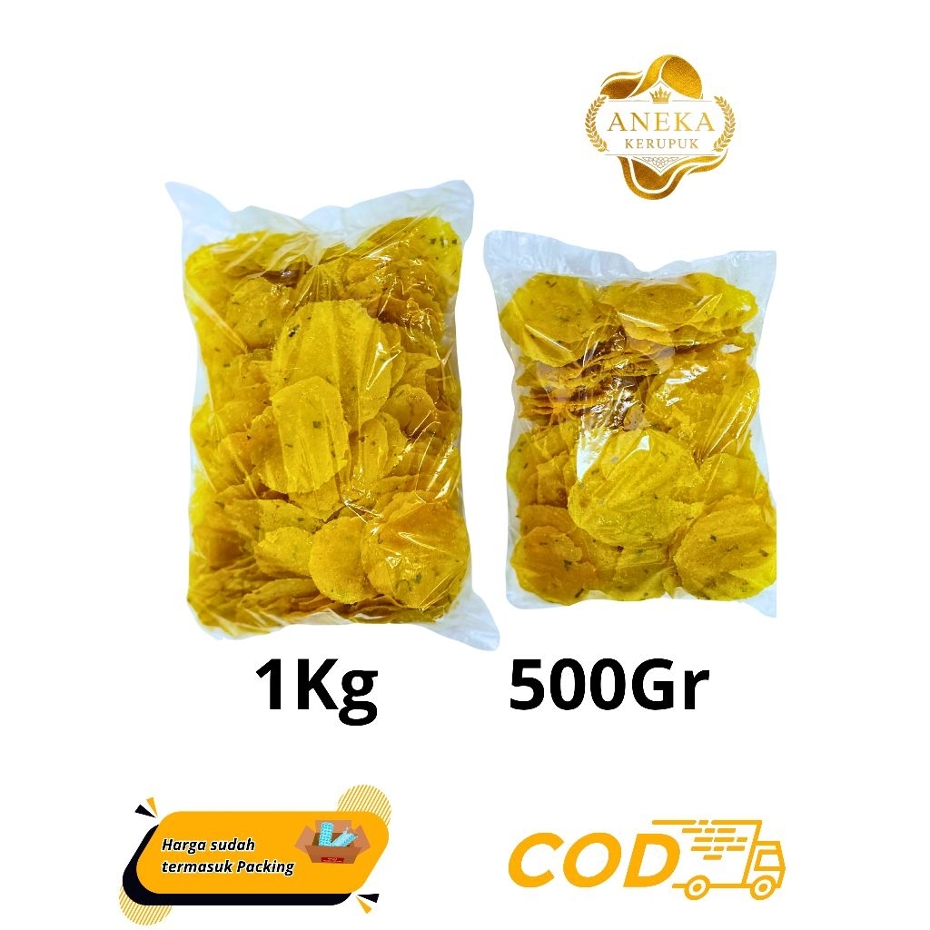 

KERUPUK MENTAH / KRECEK SAMILER/JALEPAK PEDAS DAN ORIGINAL