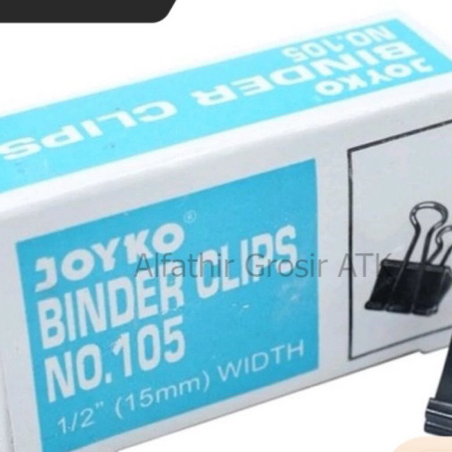 

Penjepit Kertas/Binder Klip/Binder Clip No.105 Joyko