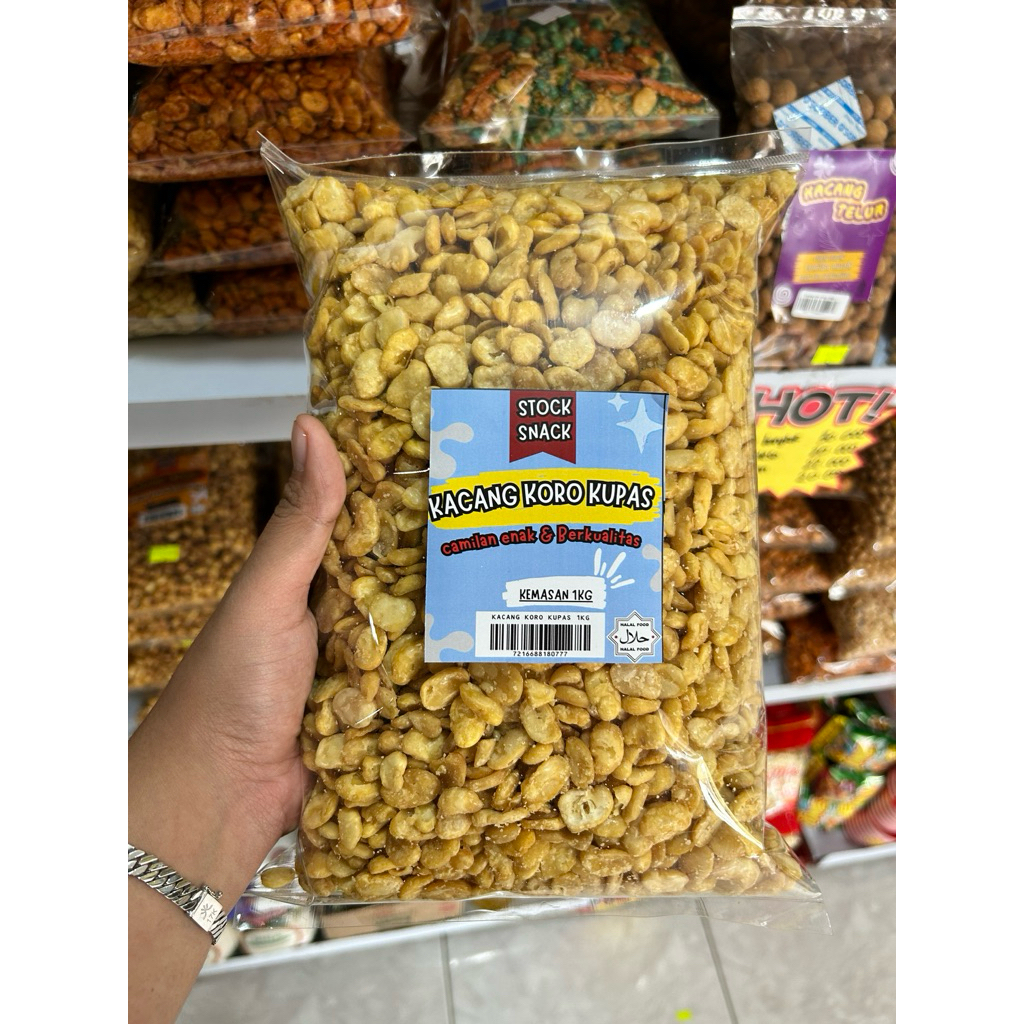 

KACANG KORO KUPAS 1KG ( FREE PACKING DUS DAN BUBLE WARP )