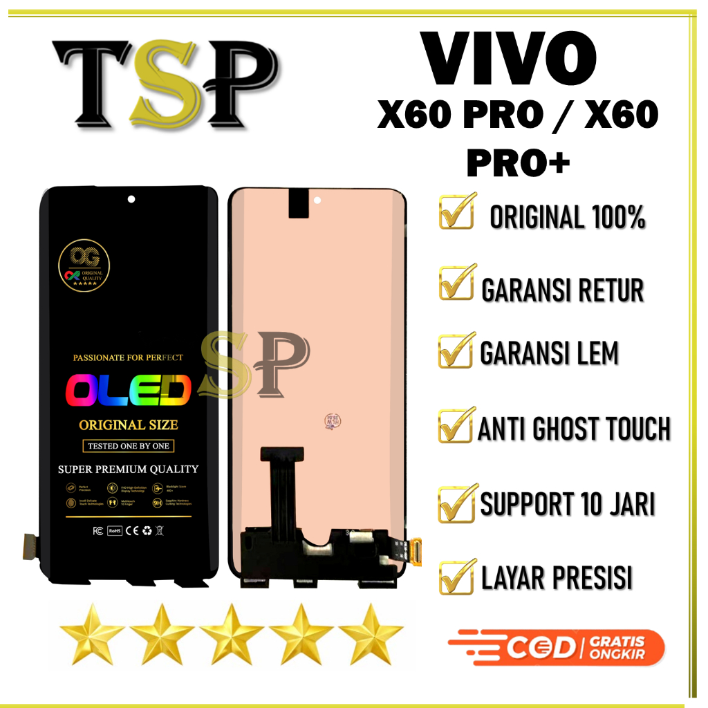 Lcd Touchscreen VIVO X60 PRO / X60 PRO+ Original Fullset