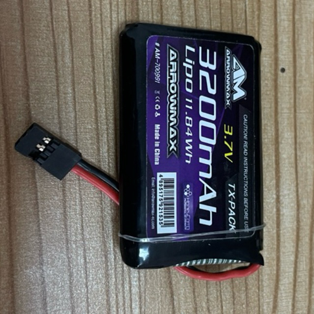 Baterai Sanwa MT-44 Li-po Arrowmax 3200mah