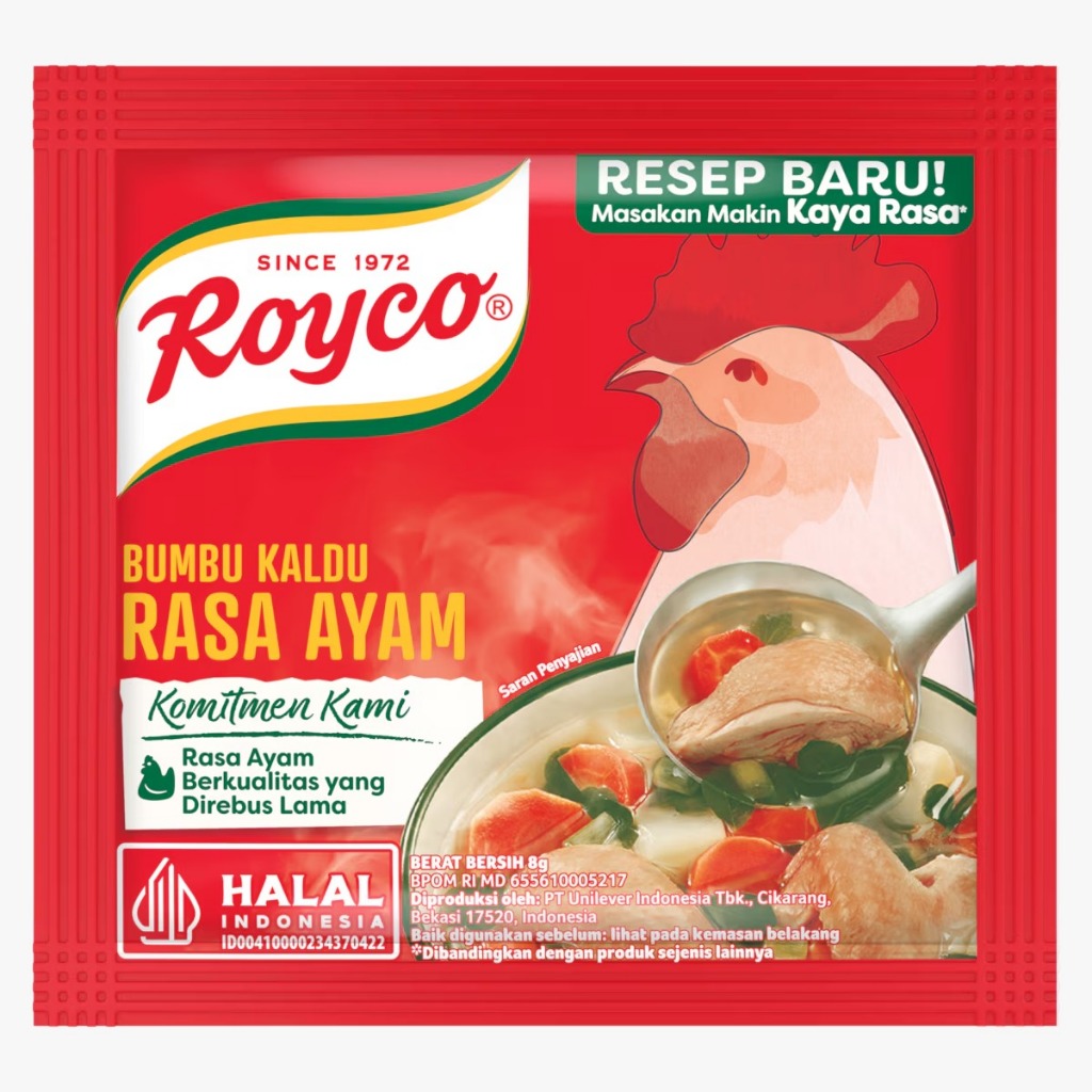 

Royco Ayam Sachet 9gr - Sayur Segar Instan Malang
