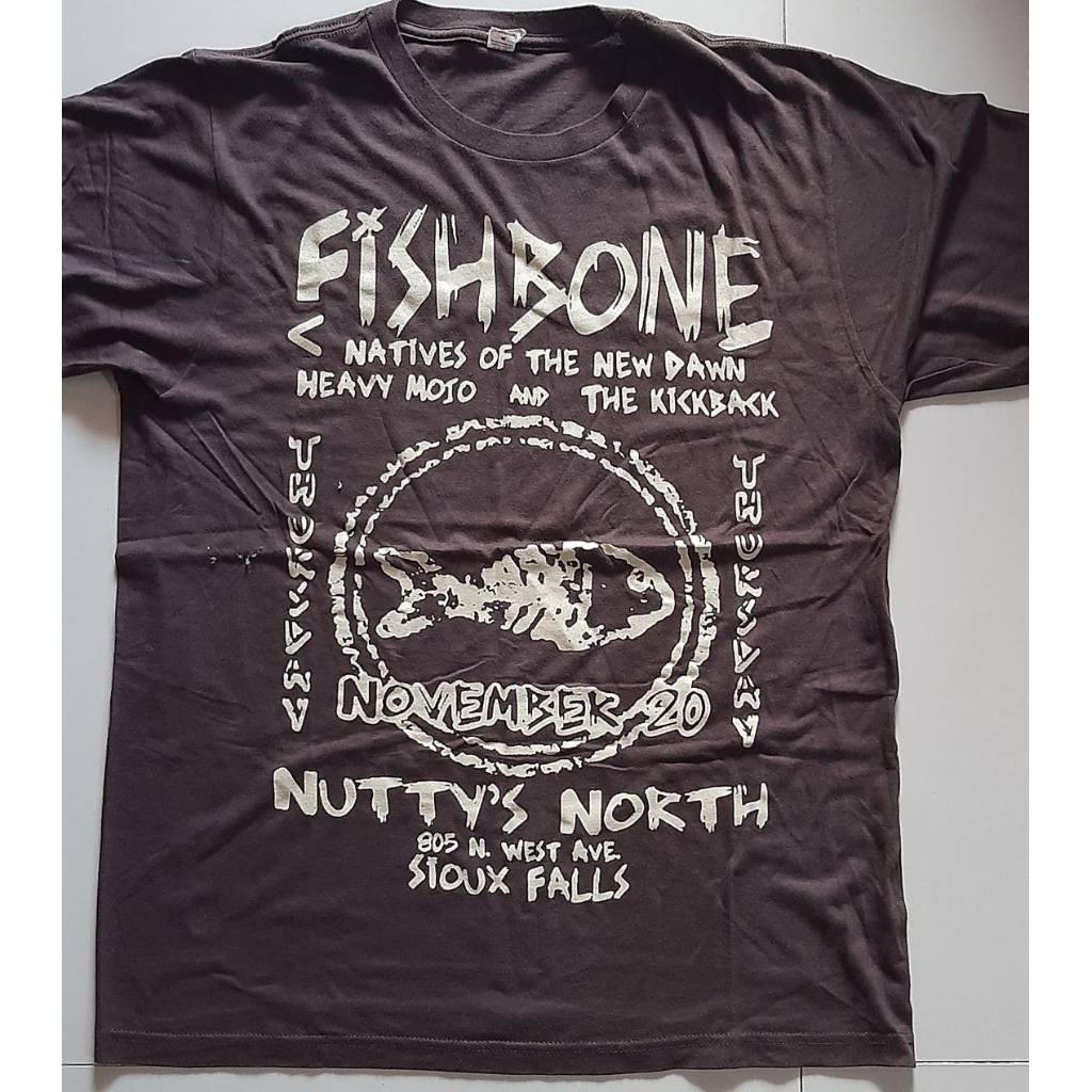 Tshirt Fishbone band Original, Tags Anvil, uk M
