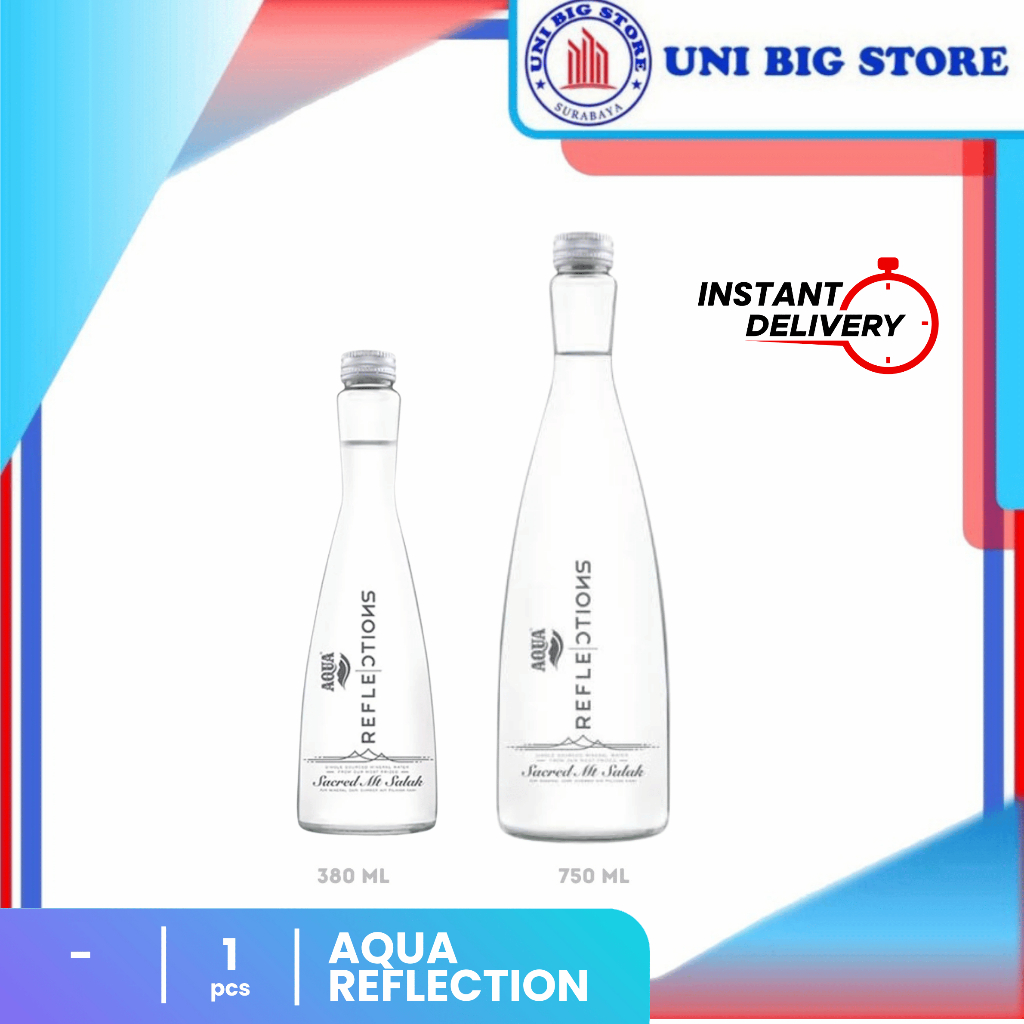 

Aqua Reflection Air Mineral 380 ml | 750 ML 1 pc ECER