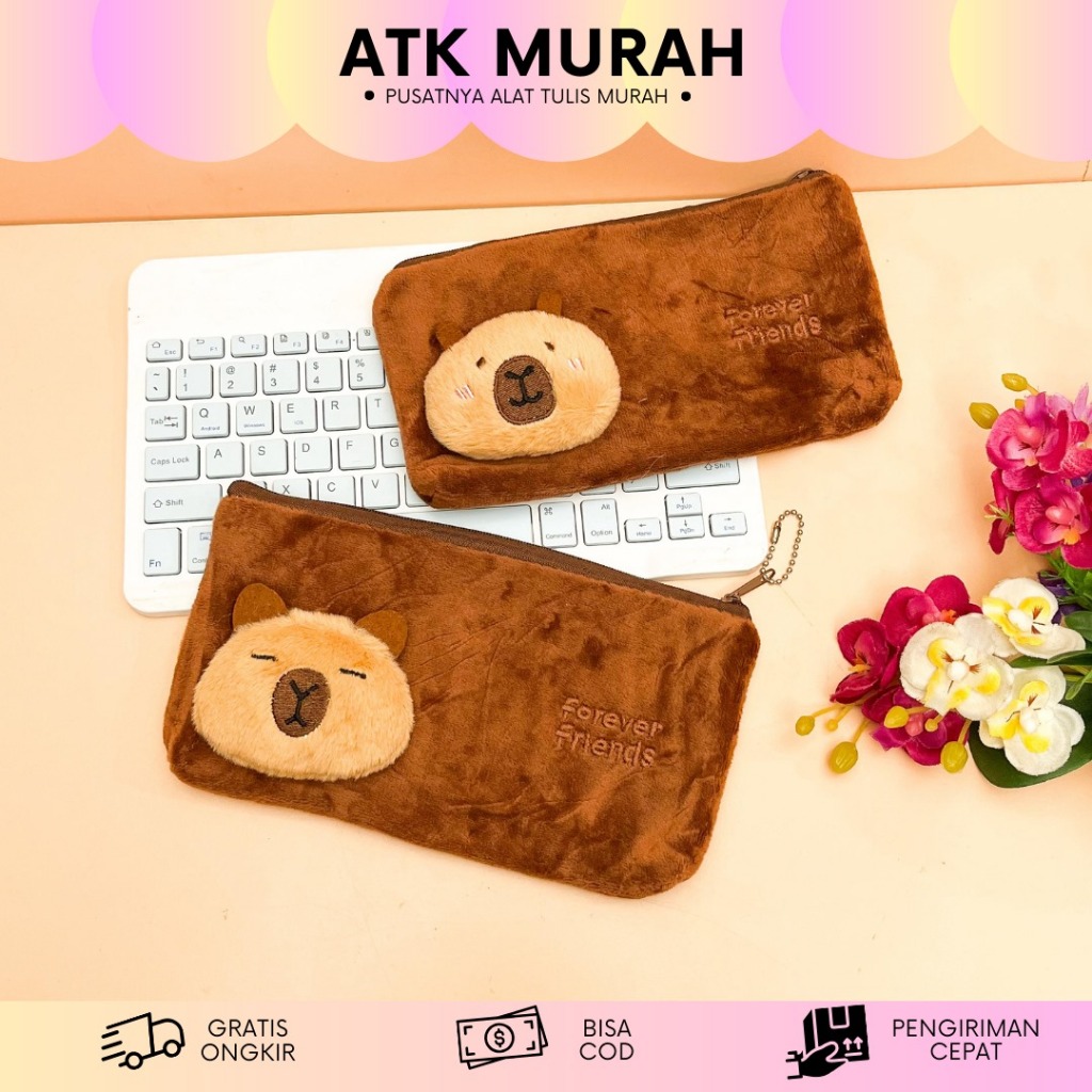 

KOTAK PENSIL FOREVER FRIEND BONEKA CAPYBARA KP-2019 TERJANGKAU LUCU IMUT KADO UNIK SOUVERNIR COD