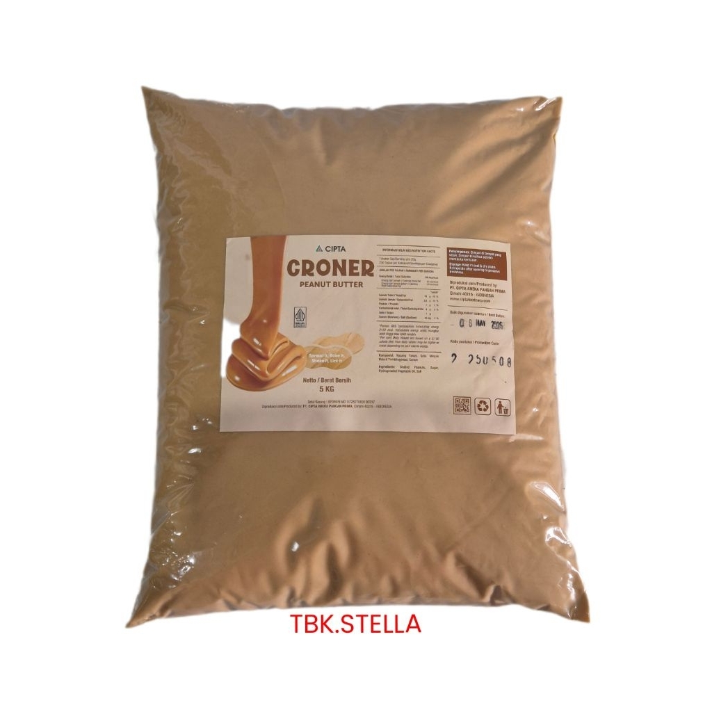 

SELAI KACANG CRONER 5 KG PEANUT BUTTER