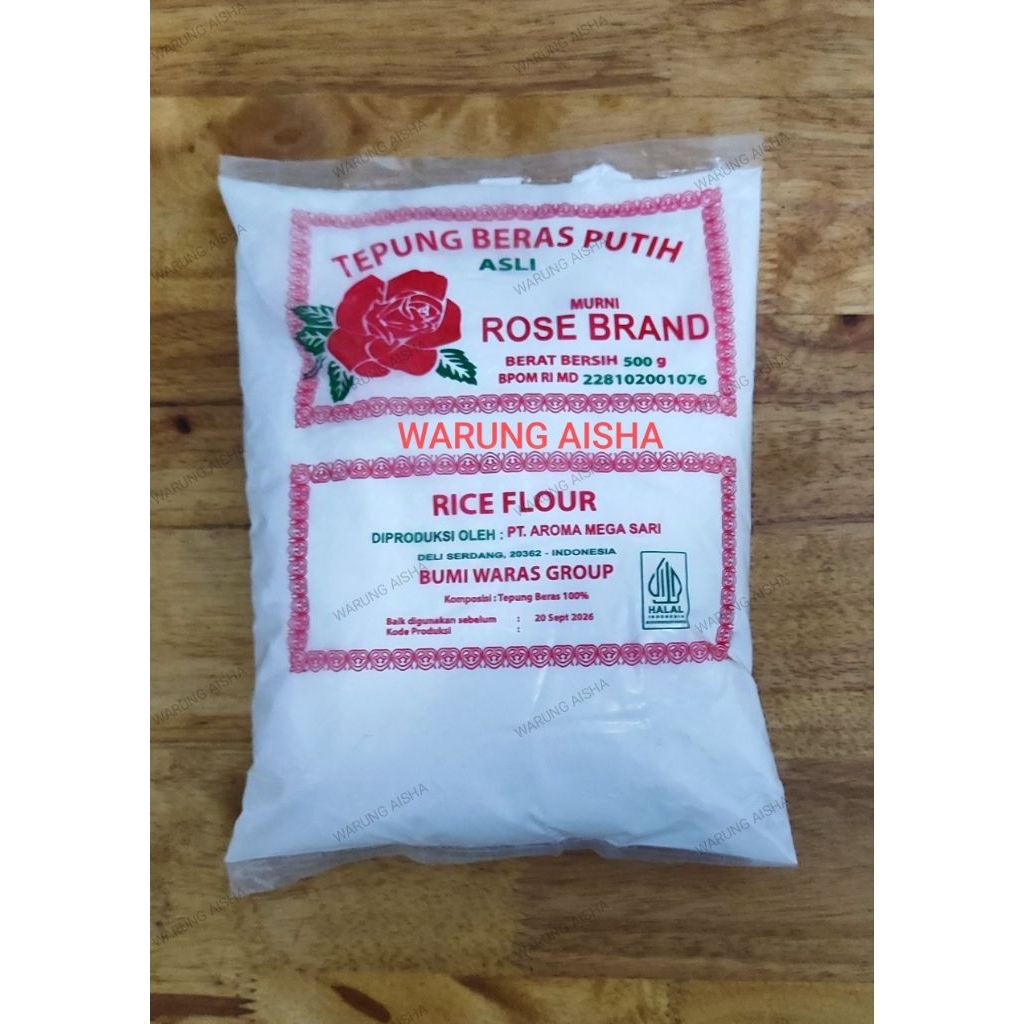 

Tepung Beras Rose Brand 500 gr