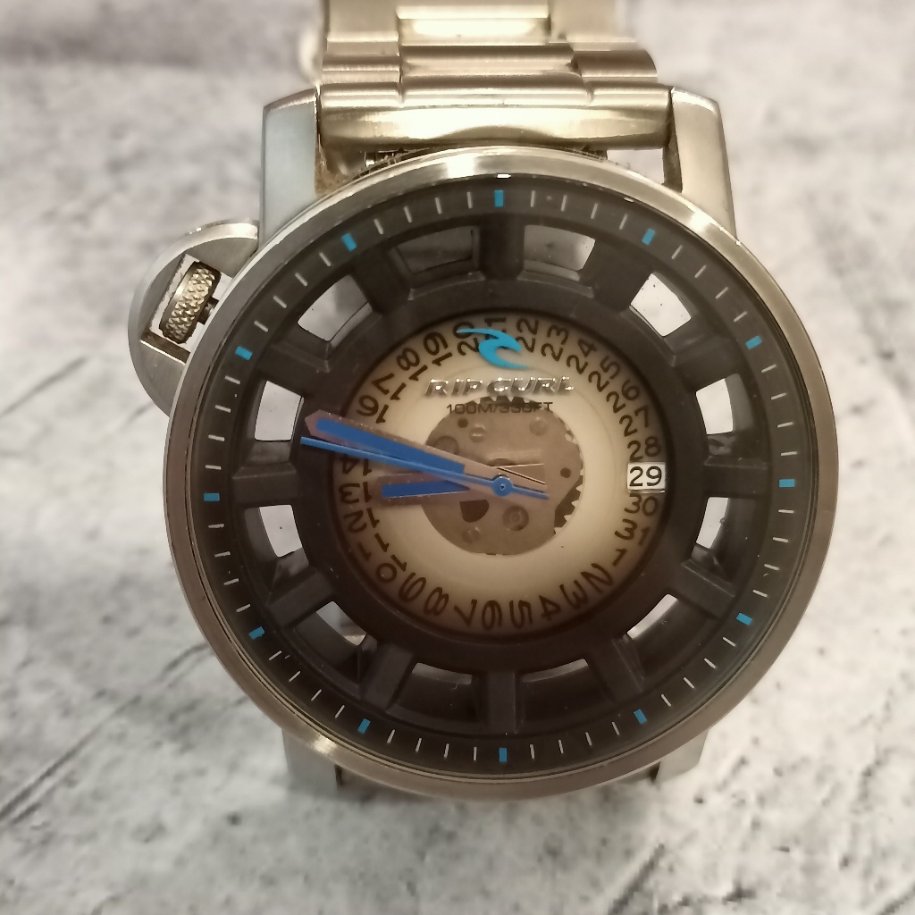 WATCH RIPCURL- CORE SURF WATCH 100M-330FT SWISS MADE ORIGINAL - ALL STAINLESS STEEL