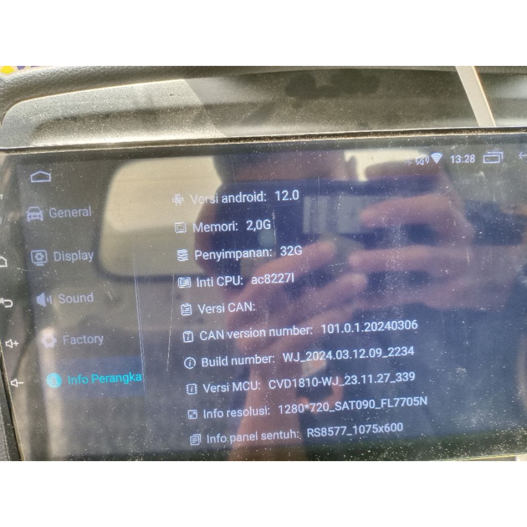 Audio mobil bekas full set