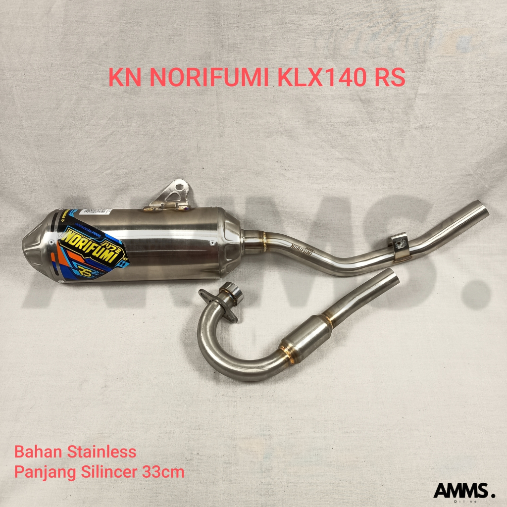 KNALPOT NORIFUMI KLX140 RS
