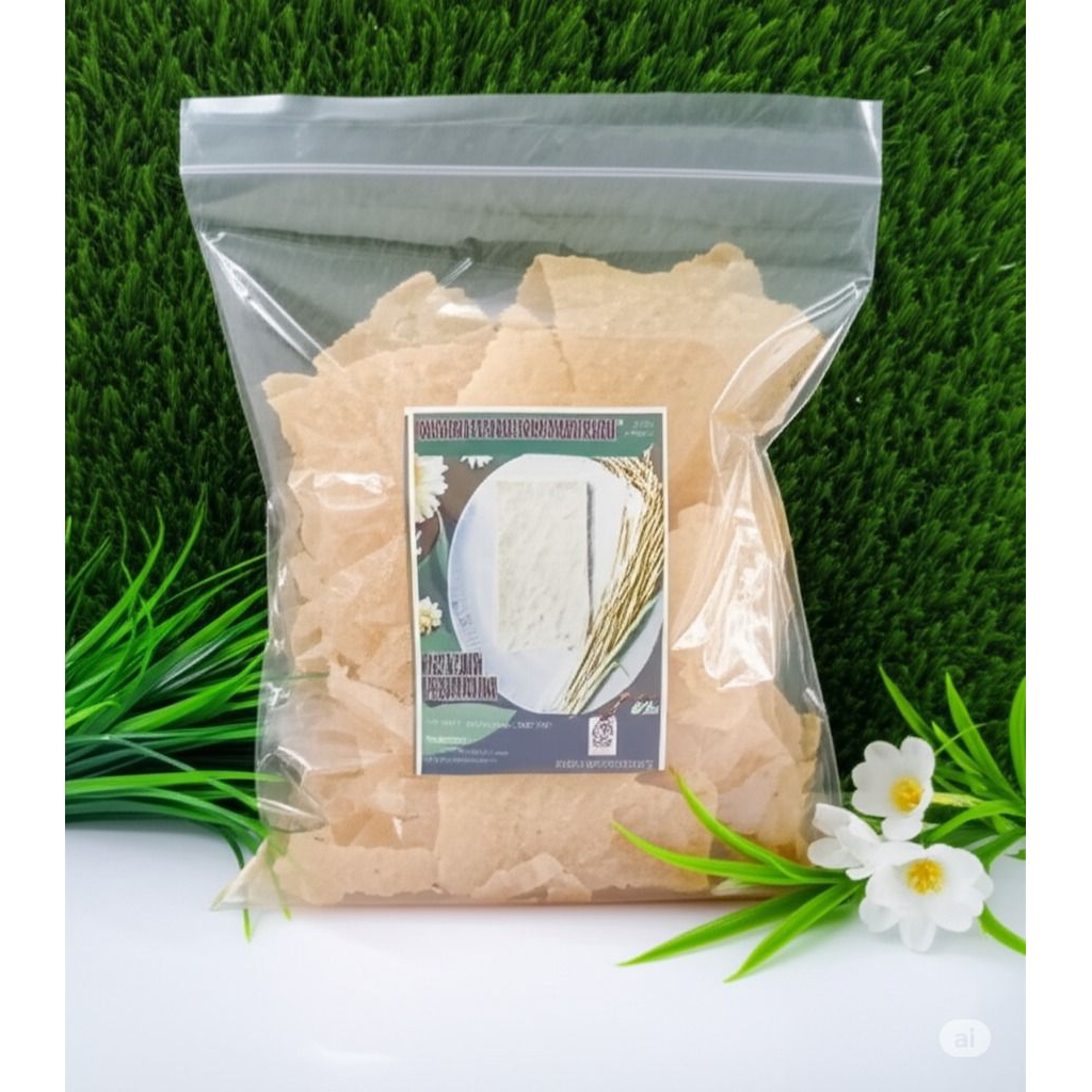 

BBK8-Krupuk puli patahan 250 gram benang raja