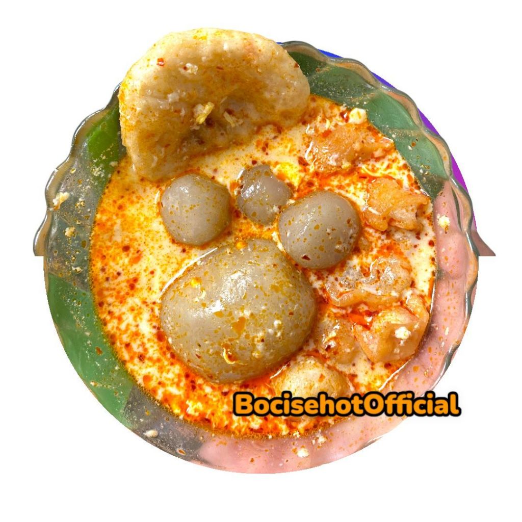 

[ Kuah Keju ] SEHOT Baso Aci Ayam Suwir Kuah Keju Sambal Chili Oil Pedas Instan Food