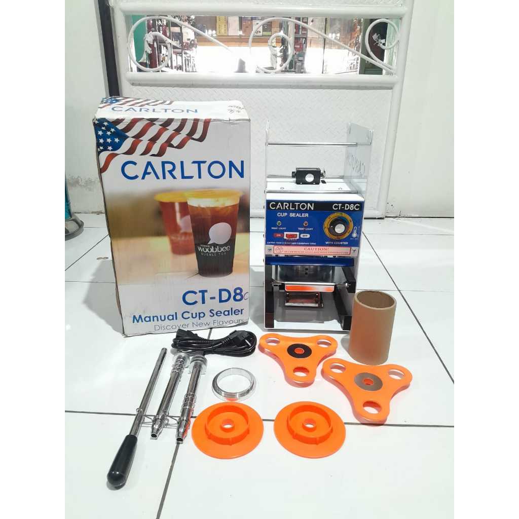 Alat Press Gelas Cup Sealer Carlton D8