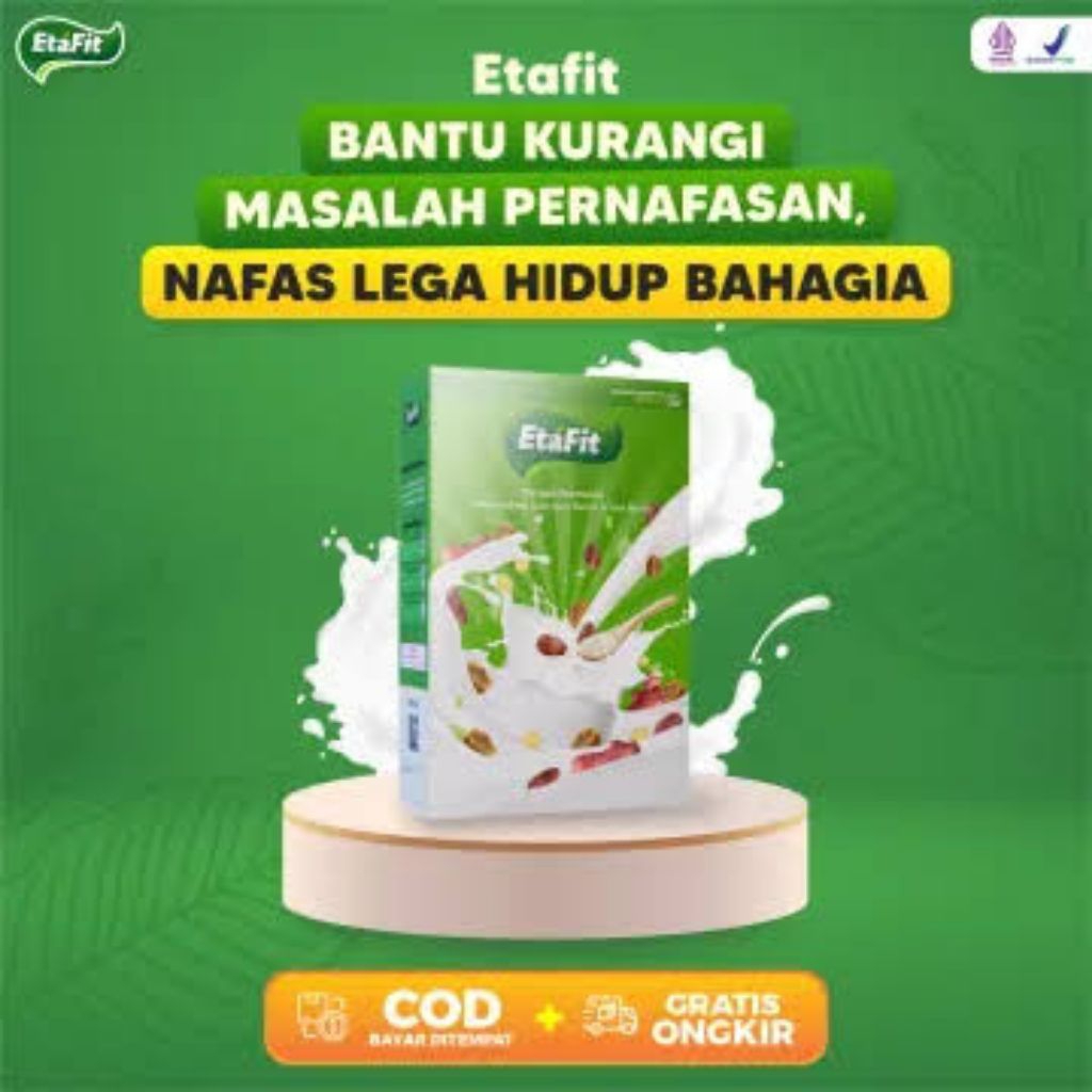 

Susu Etafit Ampuh Mengatasi Sesak Nafas ISPA asma dan paru Asli Original