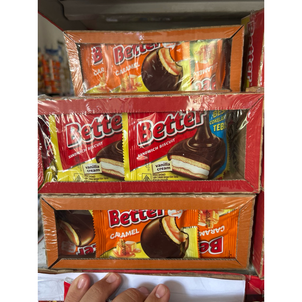 

Better sandwich biscuit box 10x27gram