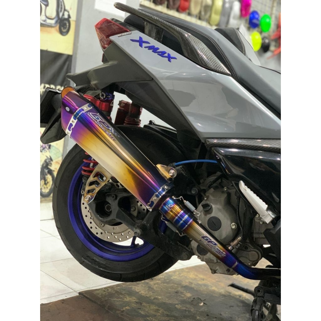 Knalpot Racing GP Racing Thailand For xmax New / xmax old