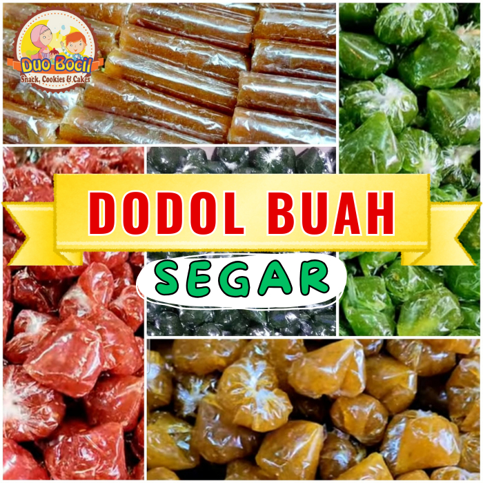 

ANEKA DODOL BUAH ASLI GARUT (Nanas, Melon, Sirsak, Anggur, Strawberry) - Duo Bocil Snack