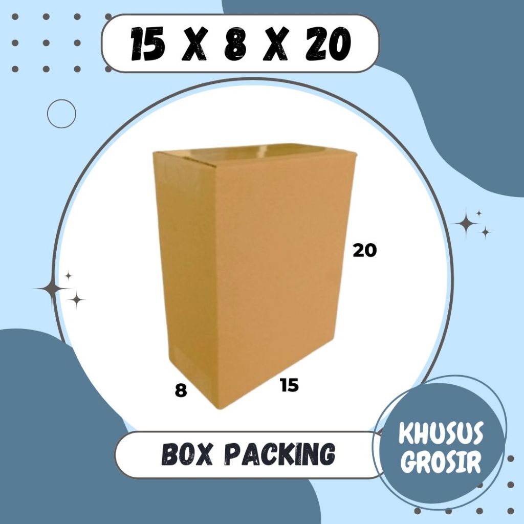 

Box 15x8x20 Packing A1 Dus Karton Kardus Kotak Kemasan Botol Madu Jamu Packaging Obat Kardus Balap