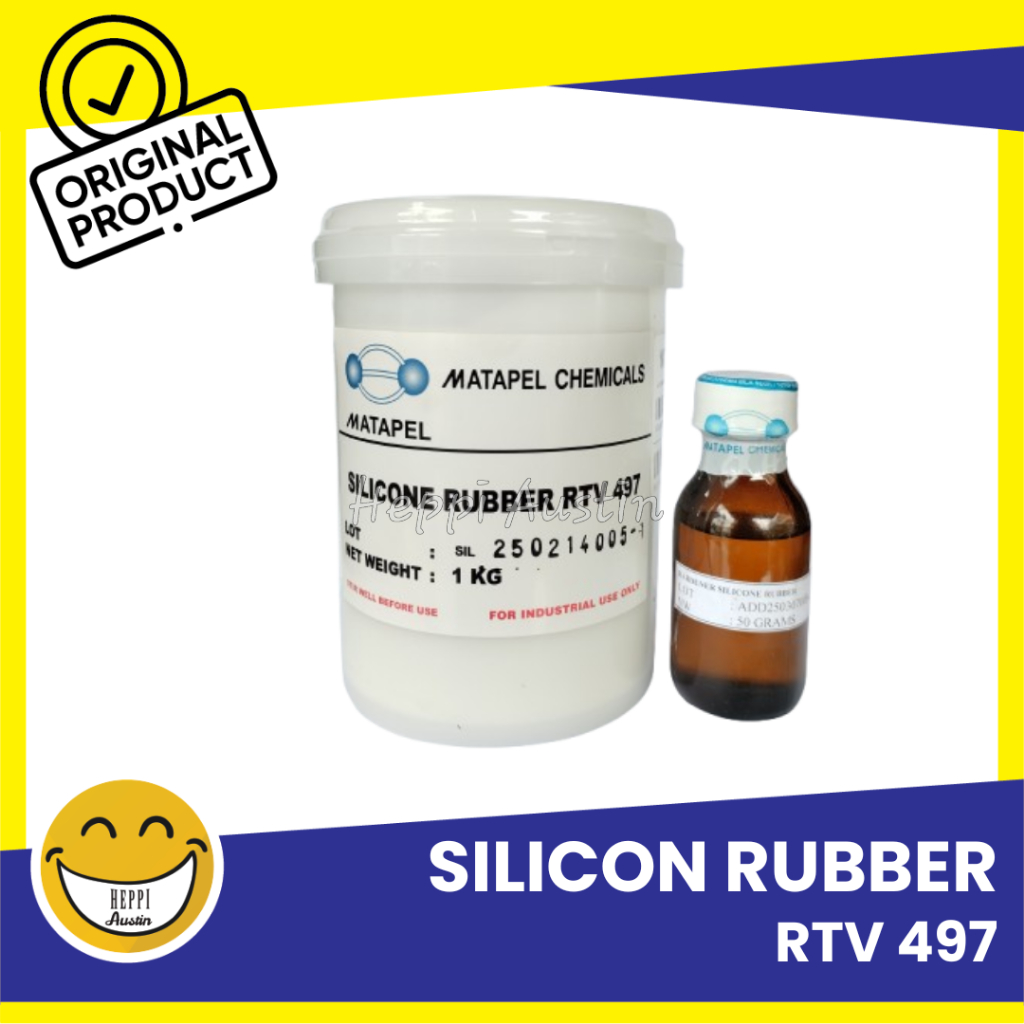 

Silicon Rubber RTV 497 Cetakan Silikon dan Katalis Bahan Cetakan Silikon 1 KG