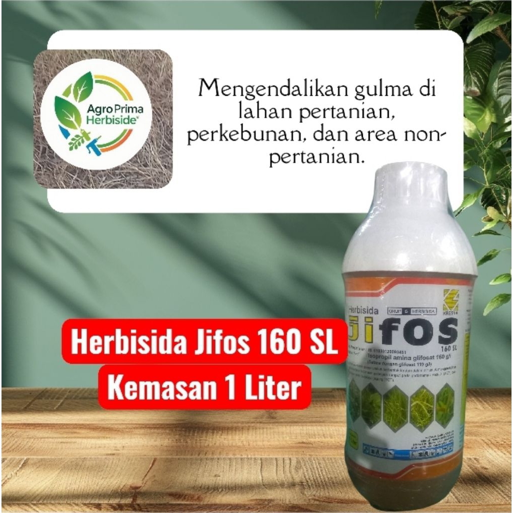 Herbisida Jifos 160 SL Kemasan 1 Liter