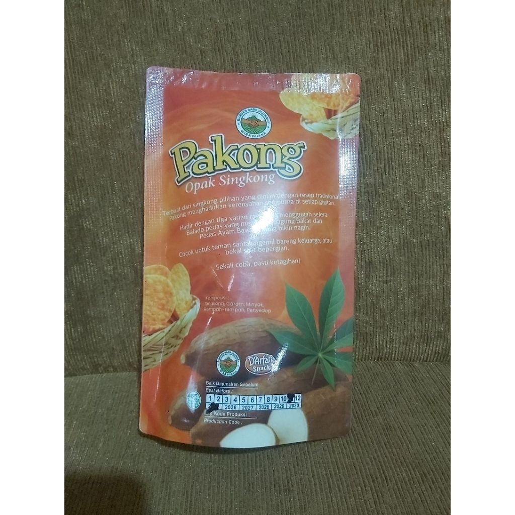 

Cemilan Opak Singkong D'Arfan