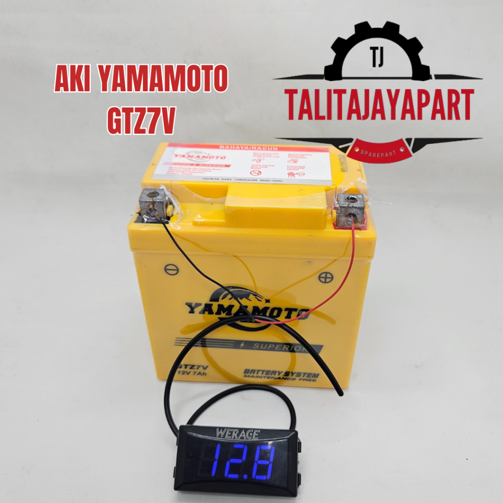 Aki Yamamoto GTZ7V  7Ampere Motor NMAX New Lexy